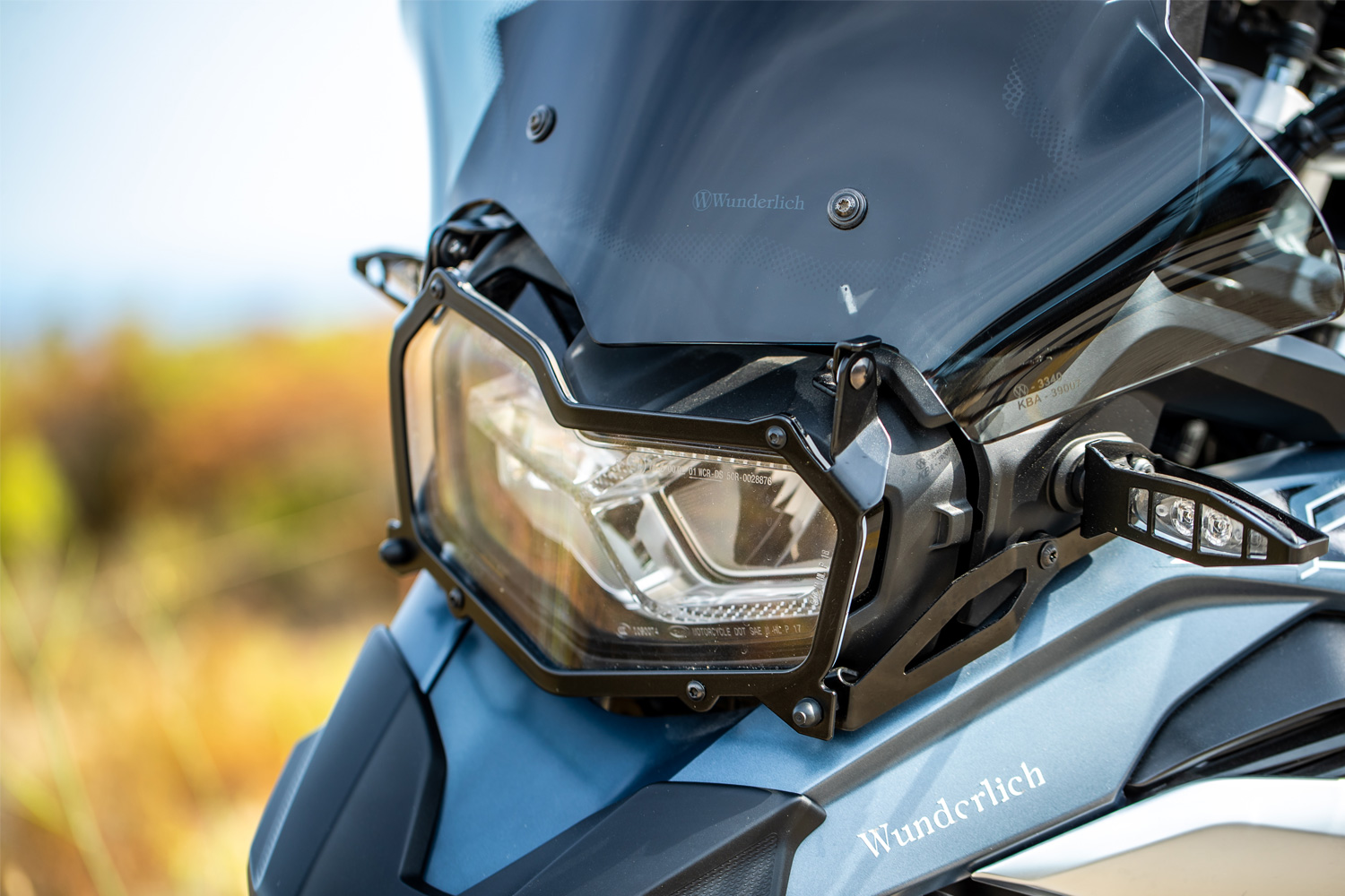 Wunderlich Headlight Protector Foldable CLEAR