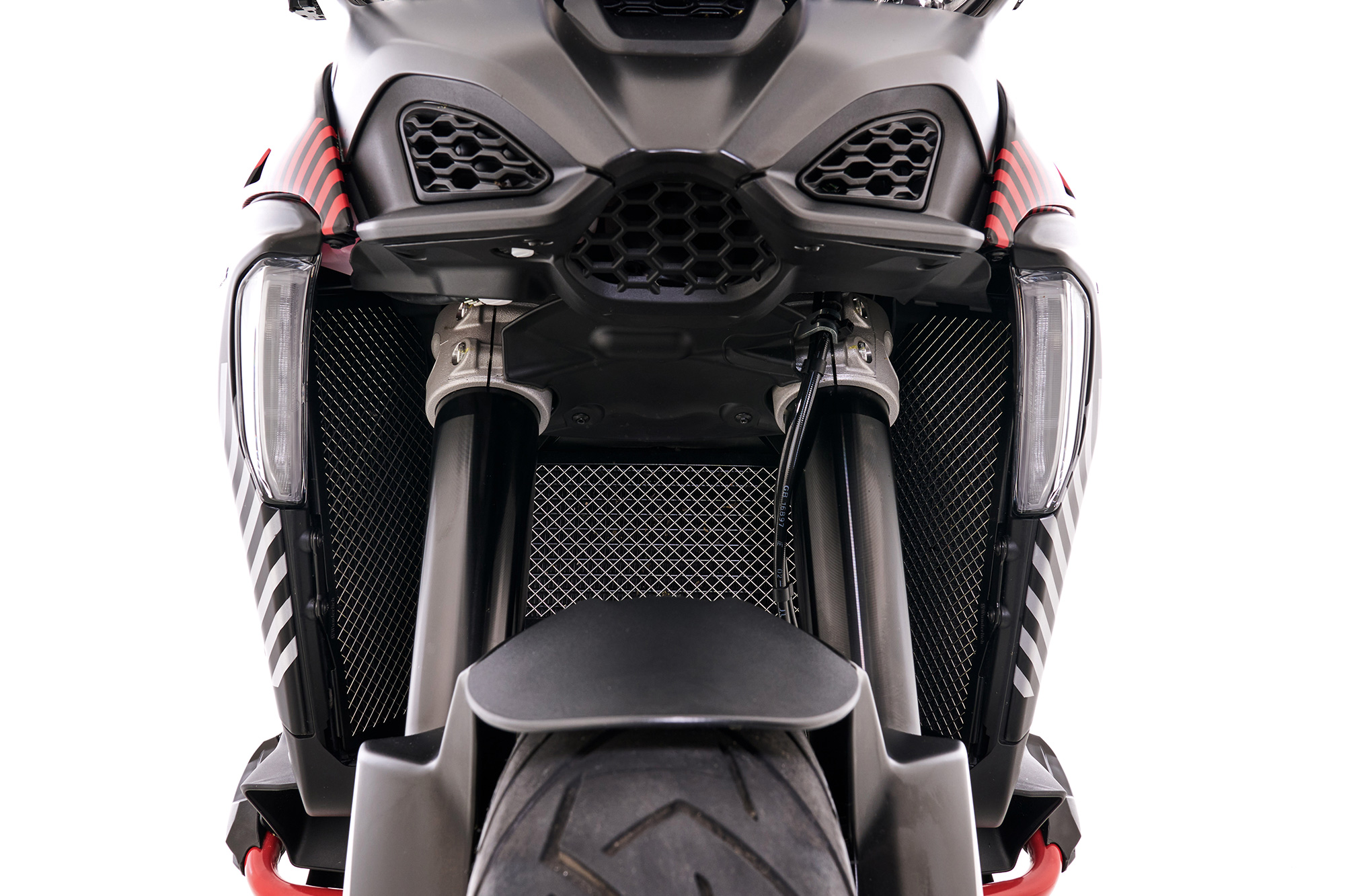 Ducati DesertX water cooler protection by Wunderlich - Motorcycles