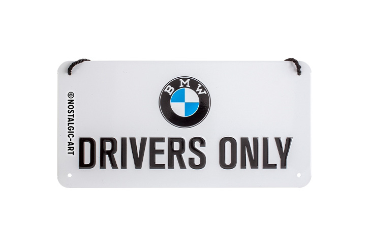 BMW - Drivers Only  Originelle Geschenkideen