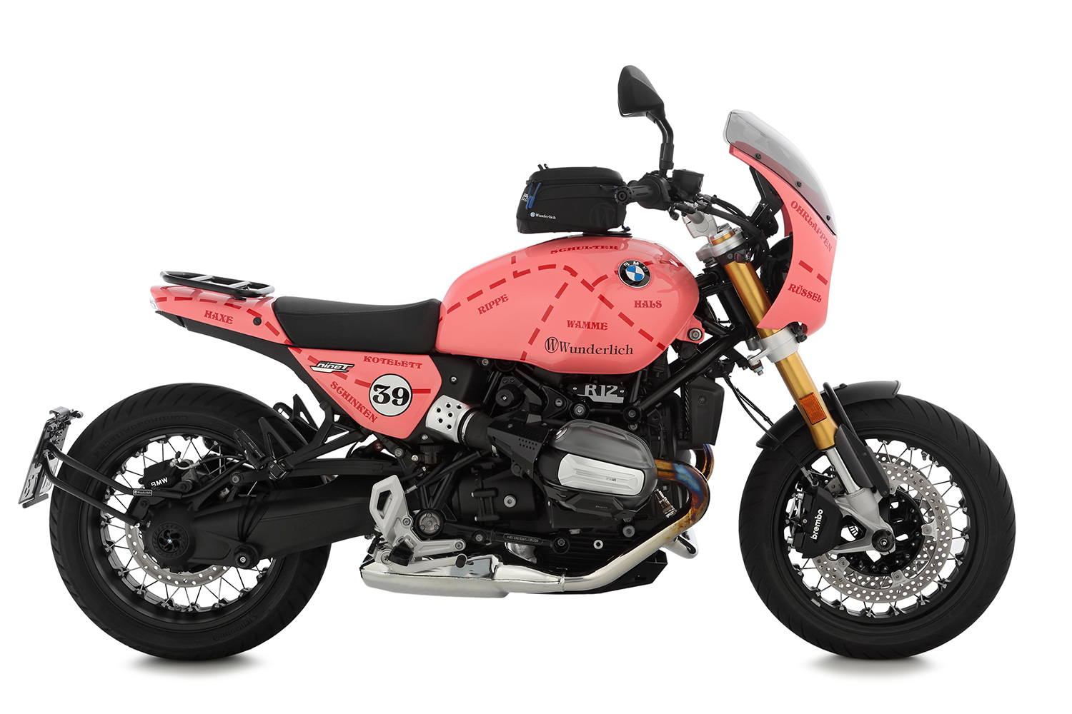 Bmw r ninet urban gs wunderlich top